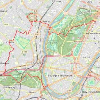 Sèvres Dauphine GPS track, route, trail