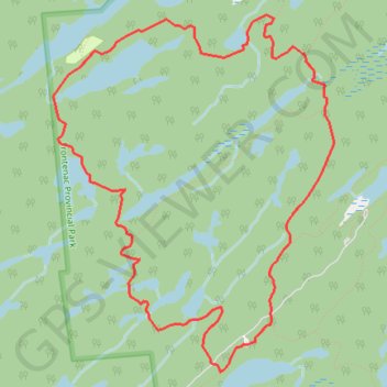 Arkon Lake Loop GPS track, route, trail