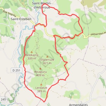 Eltzarruzeko Itzulia (Tour de l'Eltzarruze) GPS track, route, trail
