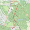 Coye-chantilly par la piste des lions GPS track, route, trail