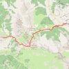 Crête des Chambrettes par le col des Estronques et Fromage - randonnée pédestre GPS track, route, trail