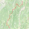 Du Col du Rousset à Villard-de-Lans GPS track, route, trail