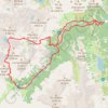 Circuit des lacs en vallée du Marcadau GPS track, route, trail