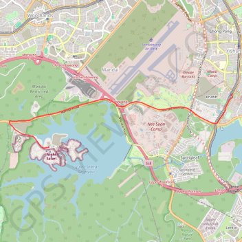 Cental Catchment Nature Reserve GPS track, route, trail