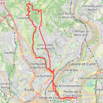 Mont Verdun GPS track, route, trail
