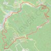 Monts de Saint-Gervais : Castanet-le-bas, Maurian et col de la Pierre Plantée GPS track, route, trail