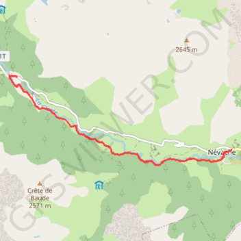 [Itinéraire] La Cascade de Fontcouverte GPS track, route, trail