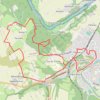 Châteaulin - Du bois du Chap au Menez Braz GPS track, route, trail
