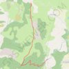 Brèche de Charance - Col de Gleize GPS track, route, trail