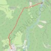 Cascade de la Doriaz (Saint-Jean-d'Arvey, France) GPS track, route, trail