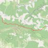 Tour des Baronnies du Buëch - Les Viarrands - Chauvac GPS track, route, trail