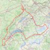 Jura et Suisse 6j (974,3 km) GPS track, route, trail