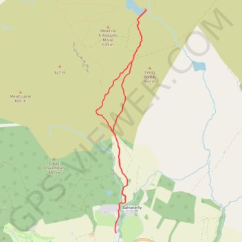 EMTB Gravel: Loch a' Choire loop GPS track, route, trail