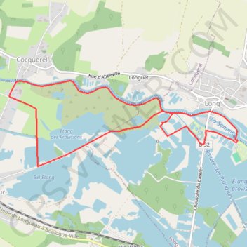 Les bords de la Somme GPS track, route, trail