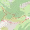 Traversée Roche Parnal - Sous Dine GPS track, route, trail