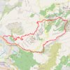 Sainte Baume : Espigoulier, sentier des Clapes GPS track, route, trail