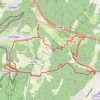 Le massif du dinkelberg GPS track, route, trail