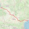 Bordeaux - Sète GPS track, route, trail