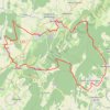 Monts de Gy - Grand Tour des Monts de Gy GPS track, route, trail