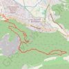 Les Gorges de la Petite Sainte Baume GPS track, route, trail