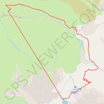 Lac de Maucapera GPS track, route, trail