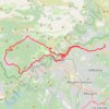 Roquefort-les-Pins - Grasse - Saint-Vallier - Saint-Cesaire - Le Tignet - Speracedes - Cabris - Grasse GPS track, route, trail