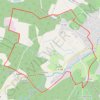 La Brede - Chemin vert-MNT GPS track, route, trail