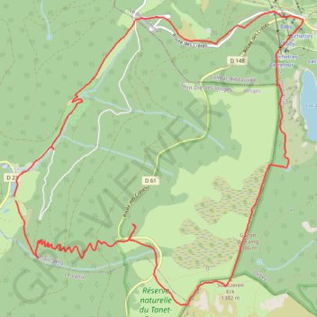 Randonnée Gazon du Faing GPS track, route, trail