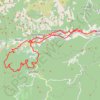 Poujol-sur-Orb à Cornas et Tarrassac GPS track, route, trail
