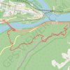 Split Rock via Loudoun Heights Trail in Harpers Ferry National Historical Park GPS track, route, trail