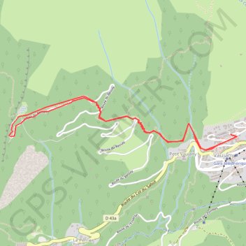 Le Collet Vaujany GPS track, route, trail