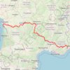 GR 4 GPS track, route, trail