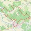 Entre vignes et charbons (Sud) - Concourson-sur-Layon GPS track, route, trail