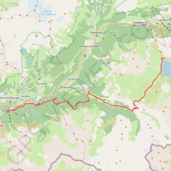 Norma cenis GPS track, route, trail