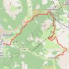 De Cervières à Briançon part le sommet des Anges GPS track, route, trail