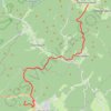 Crêtes des Vosges - Jour 1 GPS track, route, trail