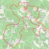 St Sulpice Louzac Cherves 33 kms GPS track, route, trail
