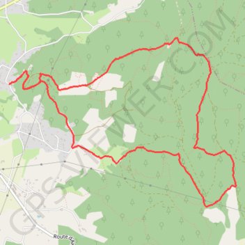 Croix de Siméon GPS track, route, trail