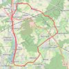 Circuit entre Belfort et Montbéliard GPS track, route, trail