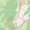 Le Granier GPS track, route, trail