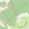 Cretes de la Bernarde par le Col de Toutes Aures GPS track, route, trail