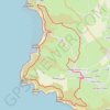 Le nez de Jobourg - Baie d'Ecalgrain GPS track, route, trail