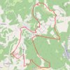 Les Farges les Grézous version 3 GPS track, route, trail