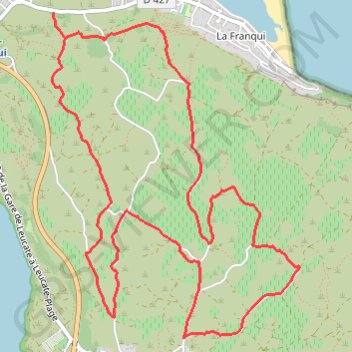 Runveloplateau GPS track, route, trail