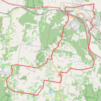 Hunter Valley Gardens - Branxton GPS track, route, trail