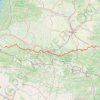 Voie du Piémont Pyrénéen de Carcassonne à Saint-Jean-le-Vieux GPS track, route, trail