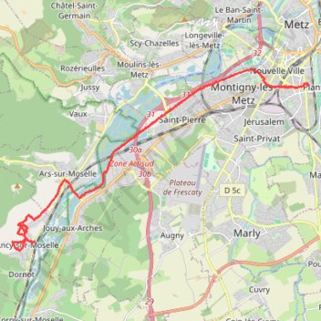 Randonnée GPS track, route, trail