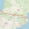 Trace La Route des Cols Pyrénéens complète GPS track, route, trail