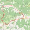 Entre baronnies et Hautes Alpes GPS track, route, trail