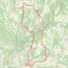Lavande et vieilles pierres - Alpes de Haute-Provence GPS track, route, trail